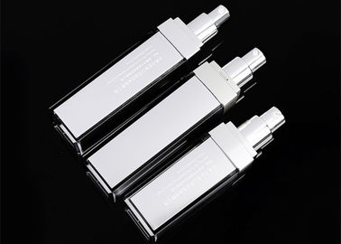 30ml 50ml 양 사각 받아들여지는 아크릴 펌프 병 화장용 포장 OEM